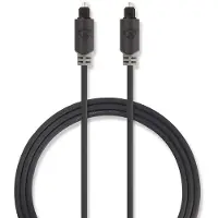 Nedis Optisches Kabel 1 Meter Grau