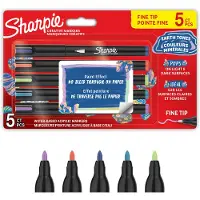 Sharpie - Creative Acryl 5‑Blister - Earth Tones - Feine Spitze