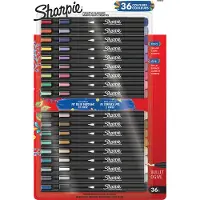 Sharpie Creative akrylmarker assorterede farver, rund spids, 36-blister