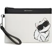 Karl Lagerfeld Ikon Choupette | Handgelenktasche - Damen | weiß B3W32088-110
