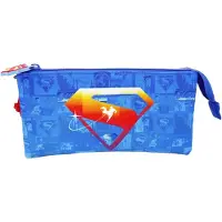 Superman 3-fach Federmäppchen Comic