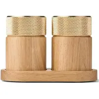 Gejst - Sina Salz- und Pfeffermühle Oak / Brass