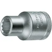 Gedore Steckschlüsseleinsatz D 19 1/2 Zoll 12-kant SW 32mm L.44,5mm