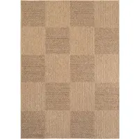 KADIMA DESIGN Terrassenteppich Sisal-Optik Robust Waschbar Strapazierfähig | Beige 240x340 cm Terrasse Garten Schadstoff | ARLBERG –