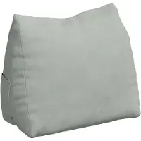 vidaXL Rückenkissen Hellgrau 45 x 20 x 35 cm Cordstoff