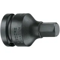 Gedore Kraftschrauber-Steckschlü ssel-Einsatz IN K 19 1/2 Zoll SW 12mm L.50mm