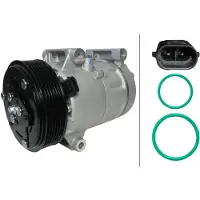 Hella Klimakompressor 12 V Ø 119 mm Thermo-Expertise für u.a. RENAULT MEGANE