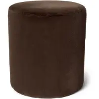 Essenza Furry Chocolate Samthocker 40 x 40 x 43 cm