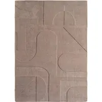 KADIMA DESIGN Teppich Wohnzimmer Skandinavisch Pflegeleicht Waschbar Schlafzimmer OEKO-TEX Beige 160x230 cm Schadstoffgeprüft – LAVAREDO von