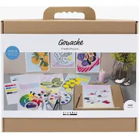 Creativ Company Gouache Malen Starterset für Kinder und Erwachsene