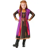 Rubies Disney Frost 2 ANNA Kjole Travel Dress (98/Toddler)