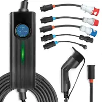 Platinet Pocketbox do samochodów elektrycznych, kabel 6m,16 kW (45802)
