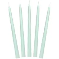 Party Deco Kerze Kerzenständer Salbei 24cm - (10 Stück)