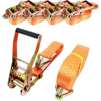 Baumarktplus 5x Spanngurte Mit Ratsche 2 Teilig 10m 5t 5000kg TÜV/GS