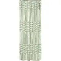 Marimekko - Kalasääski Ready Made Curtain, 135 x 250 cm, cotton / sage