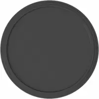 Villeroy & Boch Servierteller Iconic Schwarz 24 cm (6er Set)