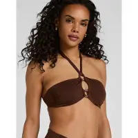 Hunkemoller Bandeau Bikini Top Madrid Braun