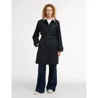 Barbour Trenchcoat Maia Showerproof Jacket Damen Dark Navy-10