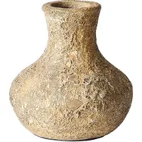 Muubs Vase "Eris" in Sand - (H)19 x Ø 8 cm - onesize