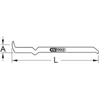Ks Tools 963.9790, Aluminium, Bronze, 1 Stück(e)