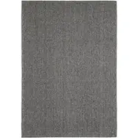 KADIMA DESIGN Teppich Flur Einfarbig Elegant Waschbar Strapazierfähig Schlafzimmer Schadstoffgeprüft Grau 120x170 cm OEKO-TEX ‚Äì CIMA von