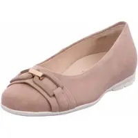 Hassia Leder-Ballerinas "Pescara" in Hellbraun | Gr.: 41