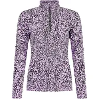 Protest Skipullover Esher 1/4 Zip Active Top Damen Thistle Purple-XL