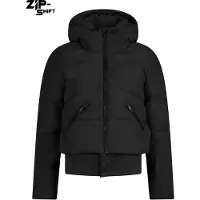 Protest Damen Skijacke PRTPreppy ZIP-SHIFT True Black : L Größe: L