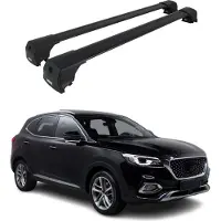 Omtec Dachträger Grundtäger für MG HS I 2018-2024 75kg Aluminium Schwarz 2 tlg
