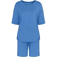 Triumph Pyjama Timeless Sensuality 10222627 Blau Relaxed Fit