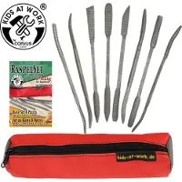 Corvus Raspelset 8 teilig mit Mäppchen