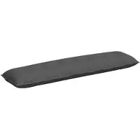 vidaXL Rücken Kissen Dunkelgrau 200 x 50 cm Cordstoff