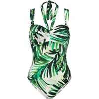 Triumph Badeanzug Summer Palm 10226609 Grün