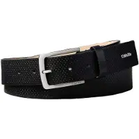 Calvin Klein Casual Pin Buckle Belt Black/brushed Nickel Größe: 95 | Gürtel Outlet | Herren | Schwarz