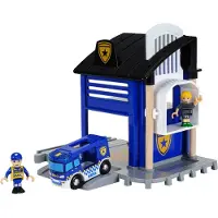 BRIO - Polizeistation mit Einsatzfahrzeug