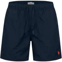U.S. POLO ASSN. Badehose USKyrk – Herren Badeshorts mit elastischem Bund in Navy | Gr.: S