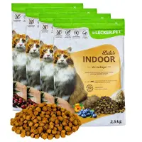Lyra 10 kg Lecker.Pet Balu's Indoor Geflügel Katzenfutter Trockenfutter Vollnahrung Futter