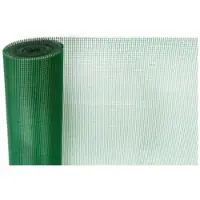 Proregal Kunststoffzaun GROWY HxL 1x10m Maschenweite 5x5 mm Vierkantstruktur 300g/m2 Grün Kunststoffnetz Kunststoffgitter Gartennetz Schutznetz