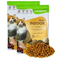Lyra 5 kg Lecker.Pet Balu's Indoor Geflügel Katzenfutter Trockenfutter Vollnahrung Futter