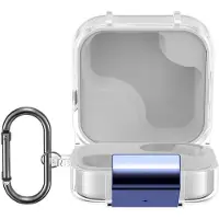 Kwmobile Hülle für CMF by Nothing Buds Pro 2 / CMF Buds 2 Plus Case - TPU Silikon Schutzhülle - Kopfhörer Cover - Transparent