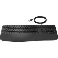 HP 480 Comfort kabelgebundene Tastatur, Volle Größe (100%), Kabelgebunden, USB, Schwarz