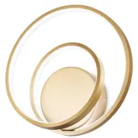 Ideal Lux 342276 OZ Wandleuchte LED 26W 2650/1250lm 4000K Kupfer EIN/AUS