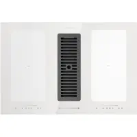 Klarstein 2-in-1 Kochfeld mit Dunstabzug Integriert, Induktionskochfeld mit Dunstabzug für Kücheninsel, Kochfeld mit Integriertem Dunstabzug, 391m³/h Luftstrom, Touch Control, +