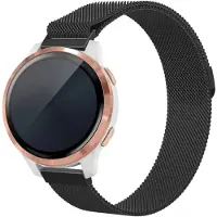 IMoshion Magnetisches Milanaise Armband - Universelle 18 mm Anschluss - Schwarz