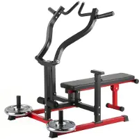 SucceBuy Brustpresse, 204 kg belastbares Bankdrückset, vielseitig einstellbare Flach- und Schrägbank mit unabhängigen Armen, Trainingsgerät für Brust- und Bauchmuskulatur im Heimfitnessbereich