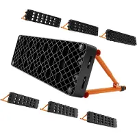 SucceBuy Fußball Rebound Board 95 x 25 cm, Tragbare Prellwand mit beidseitiger Nutzung und 3 einstellbaren Winkeln, Trainingsgerät aus PP für Ballübungen wie Passen und Reaktionsfähigkeit
