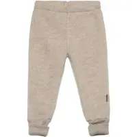 Mikk-Line Wollfilz-Hose Baby, Melange Offwhite, 92