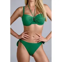 Marlies Dekkers Jet Set Bikini Topplunge Balconywired Padded Green Größe: 75E | Bikinis Outlet | Damen | Grün