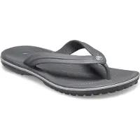 Crocs Flip Flops Crocband Flip Unisex Slate Grey Smoke-Schuhgröße 39 - 40