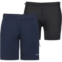 CMP Fahrradshorts in grau, Größe 40